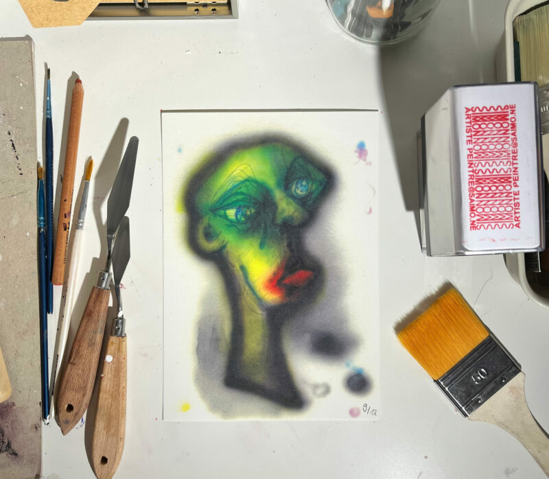 Série Limitée | Étude à l'Aérographe _ n°[05]