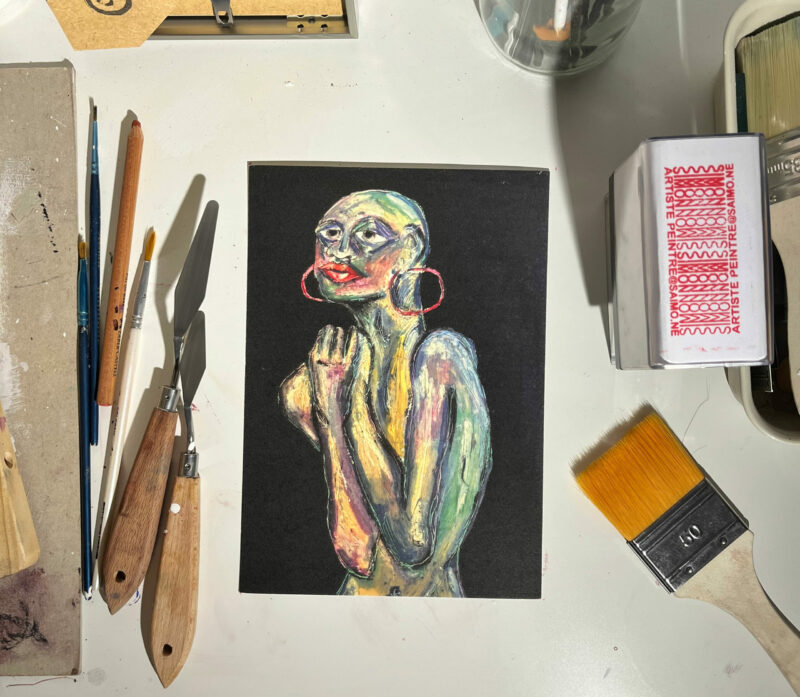 Série Limitée | Pastel à l'huile_n°[04]